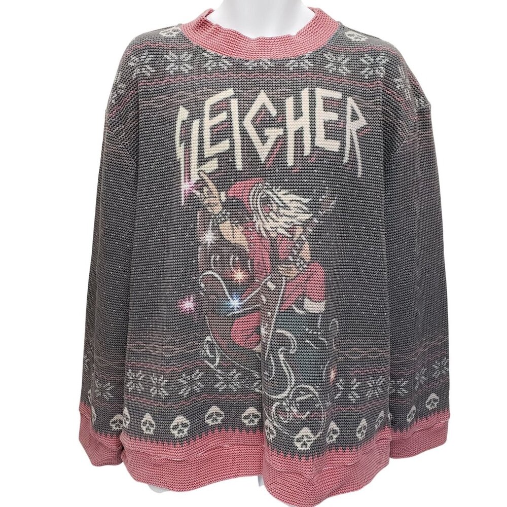Sleigher Mens Christmas Holiday Shirt Size 3XL